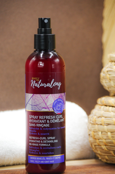 Refresh-Curl Spray – Hydrating and Detangling, no rinsing | NATURALON